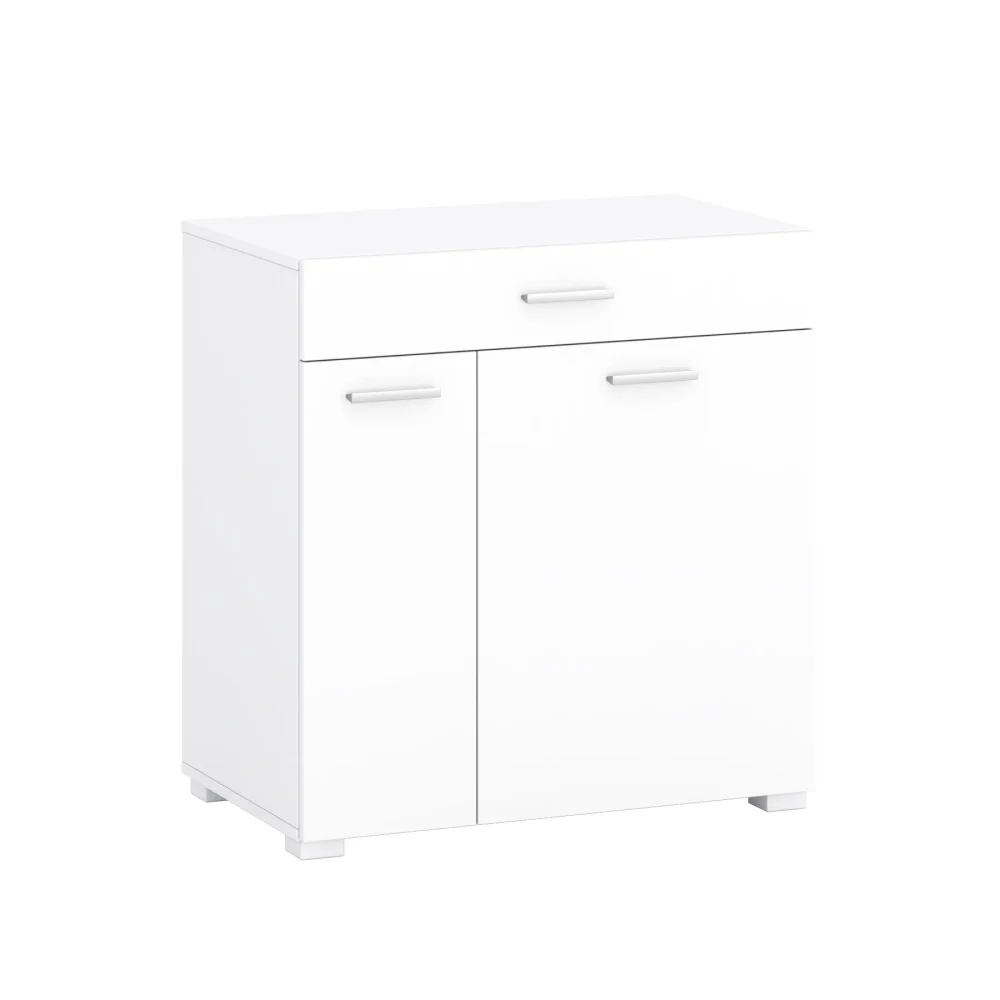 Szafka łazienkowa, na pranie biały 750 mm