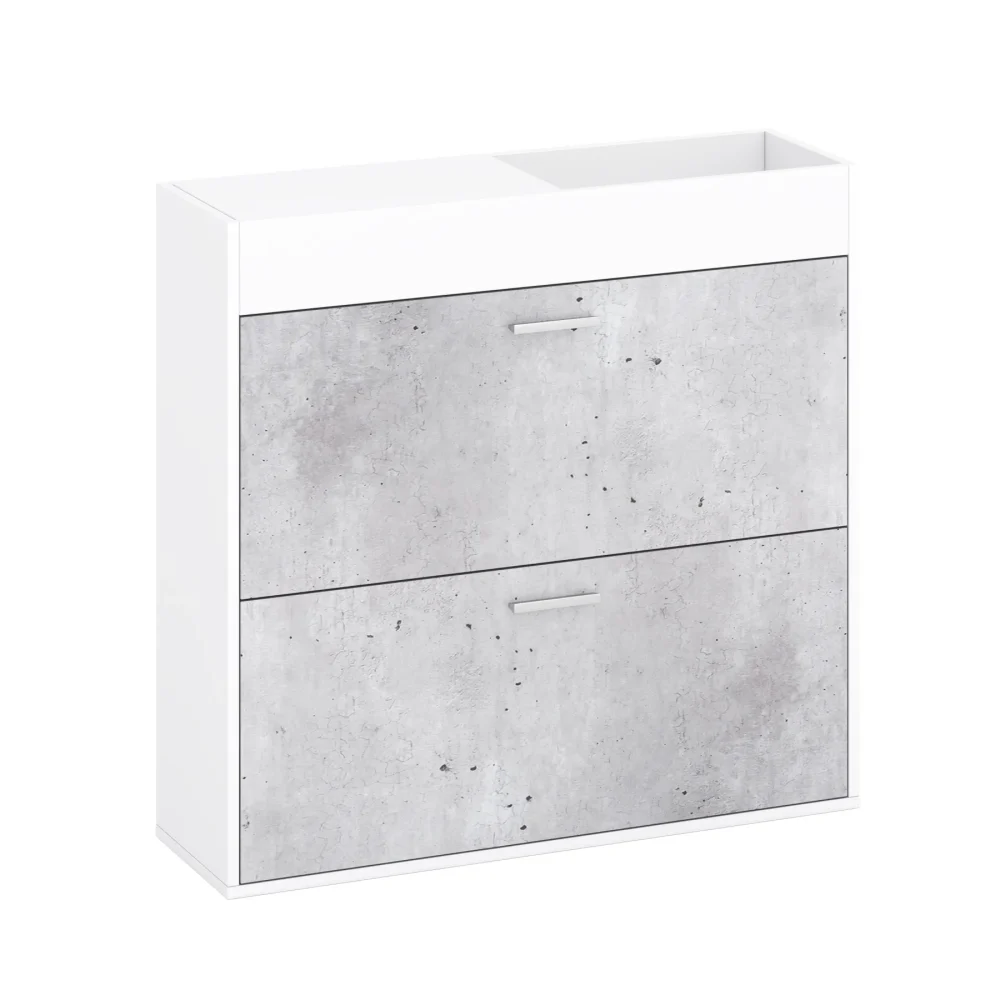 Szafka na buty z klapą beton