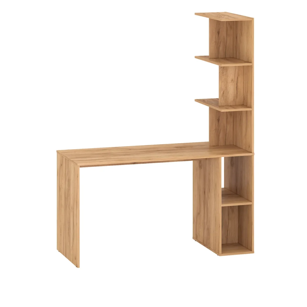 Biurko z regałem bocznym