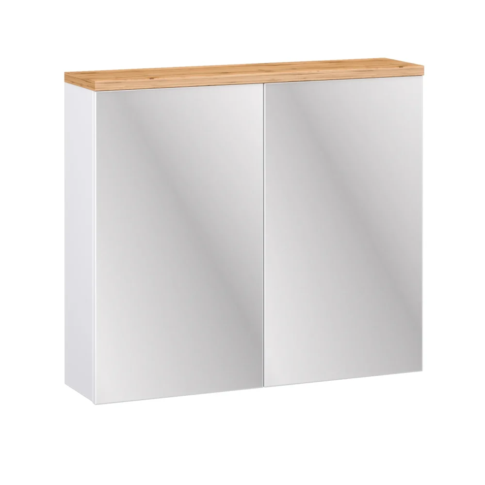 Szafka wiszący z lustrem 80 cm BAFI