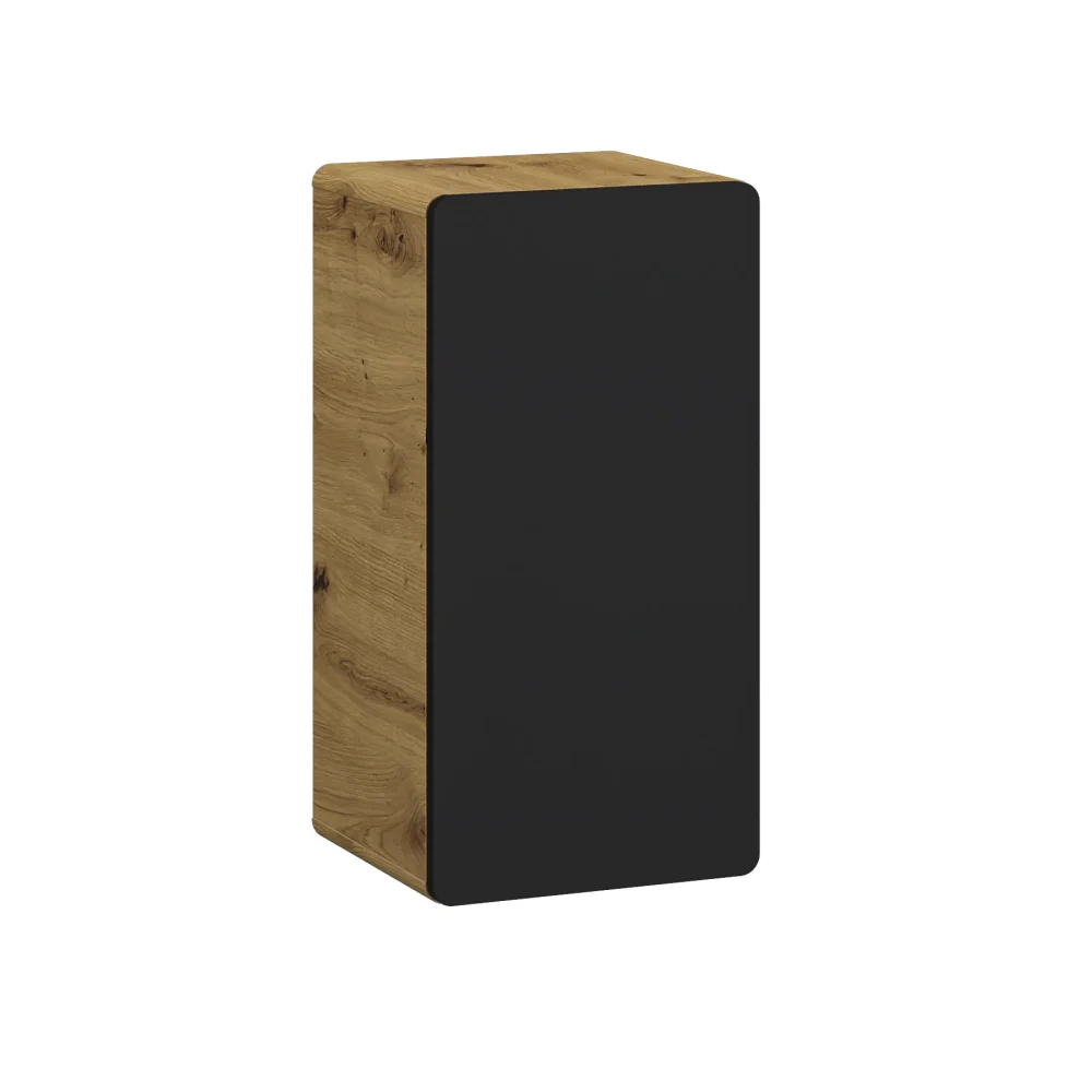 Szafka łazienkowa wąska BRONX Dark