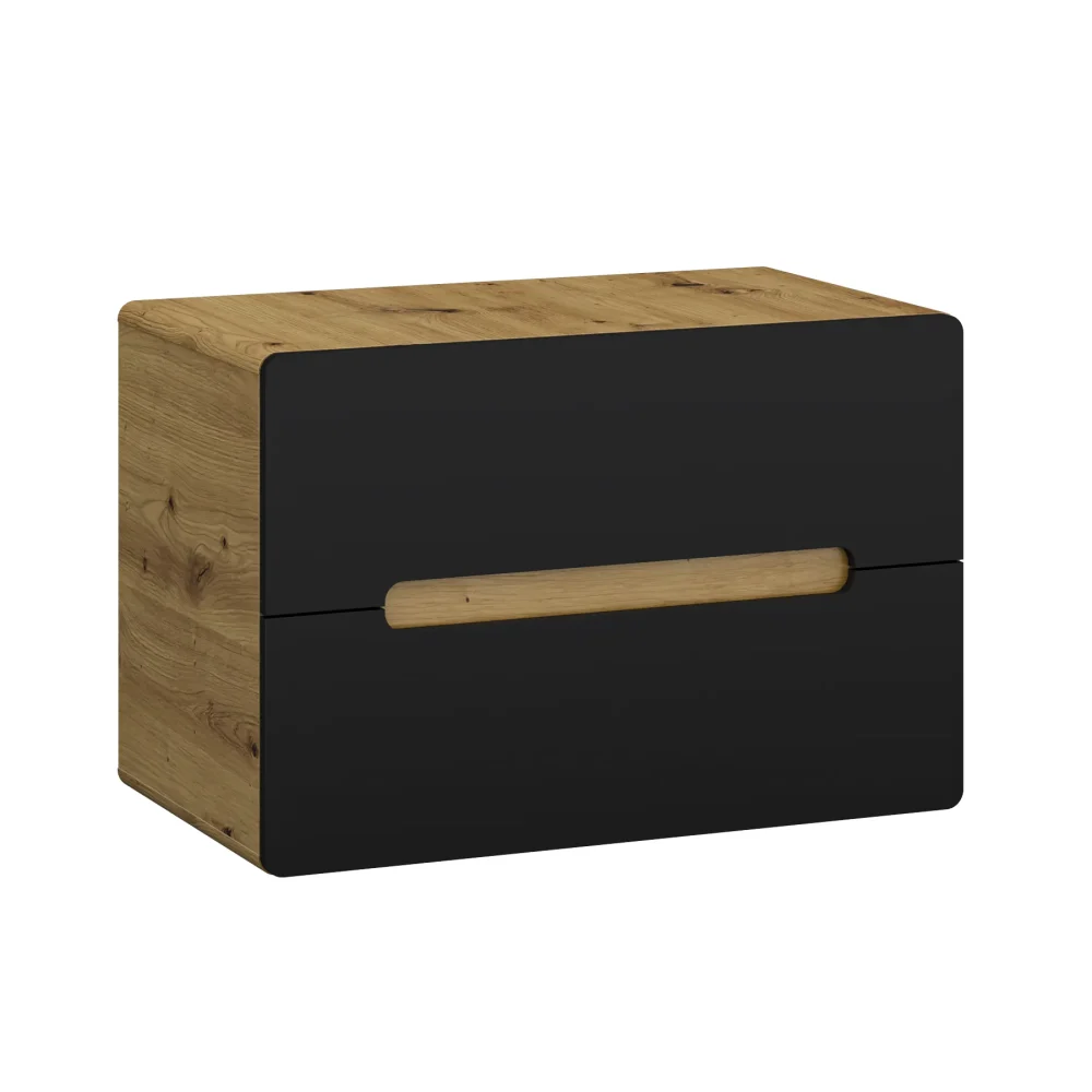 Szafka pod umywalkę 90 cm BRONX Dark