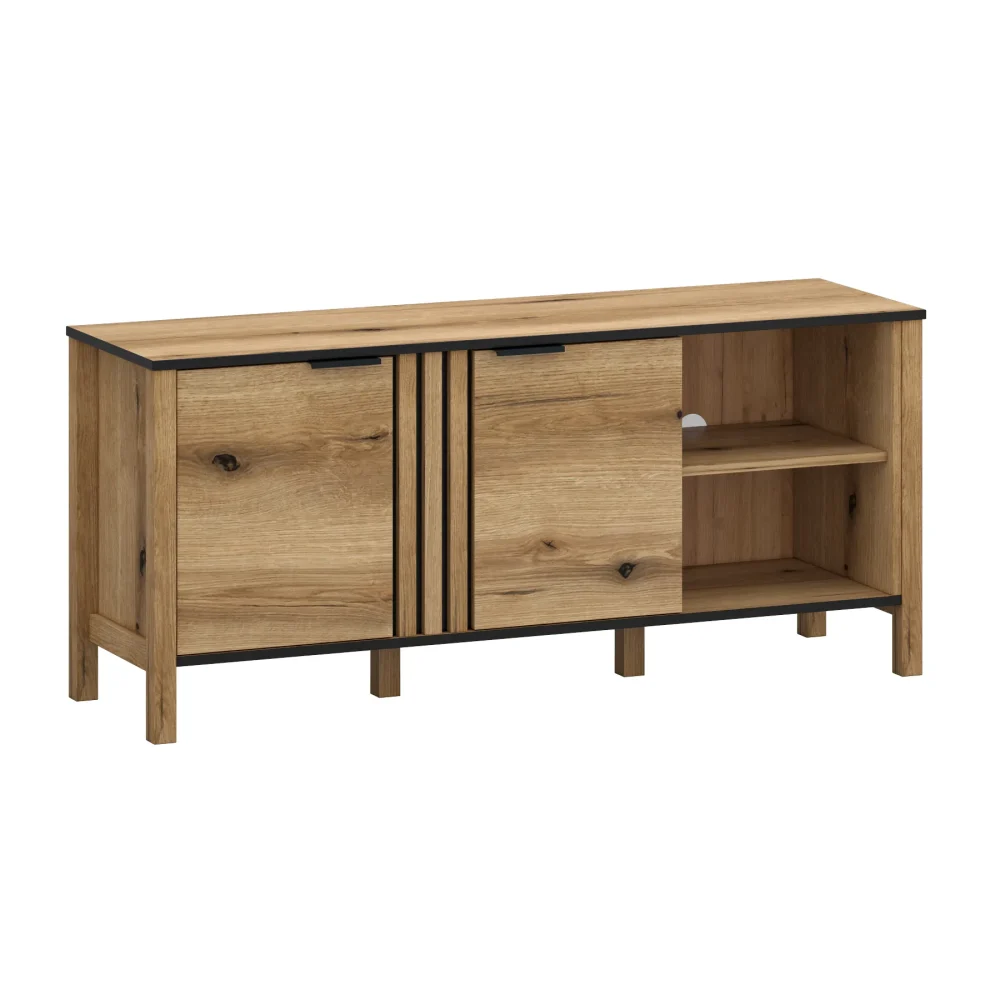 Szafka RTV z drzwiami Helix Evoke, S 140 cm