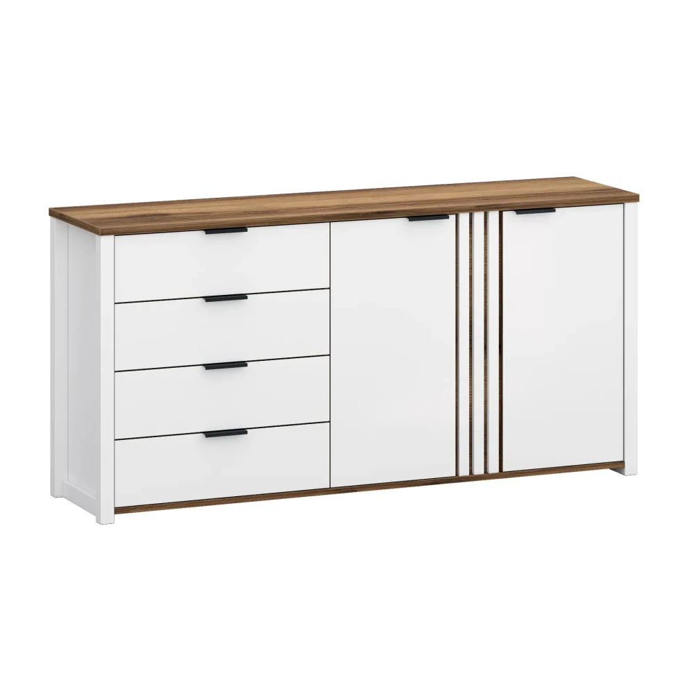 Komoda z drzwiami i szufladami Helix, S 160 cm