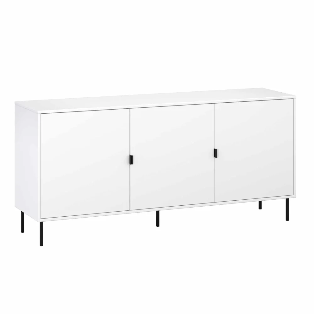 Ido chest of drawers with three cabinets