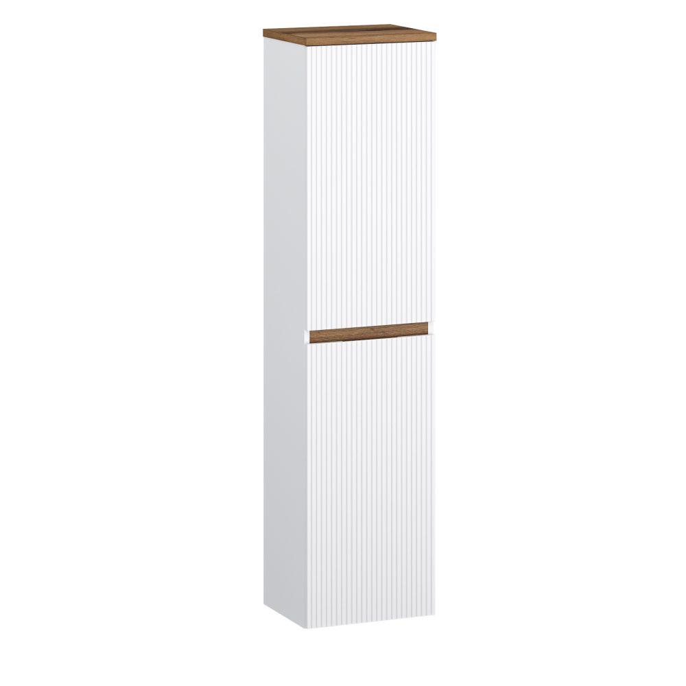 Szafka łazienkowa wąska z frezami JOY