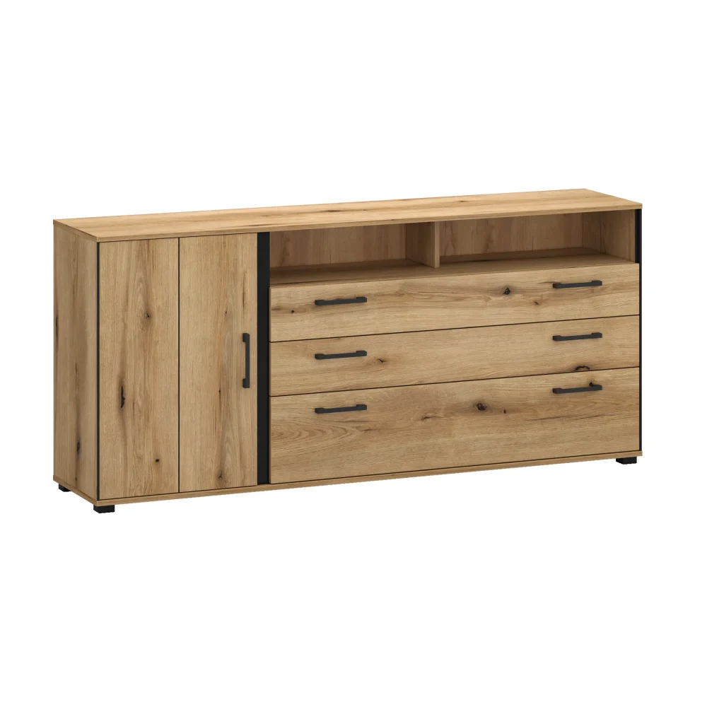 Komoda z szufladami i pólką Kendal