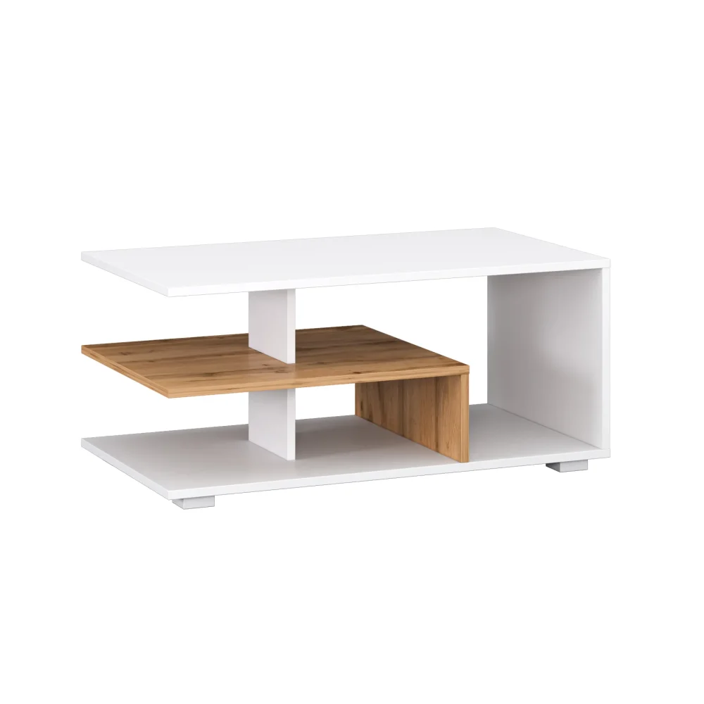 Stolik kawowy z półkami Sky