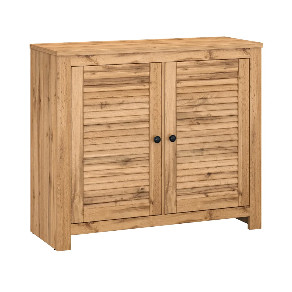 Szafka niska z żaluzjowymi frontami Sky