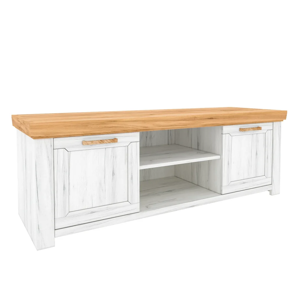 Szafka RTV z pólkami Sudbury