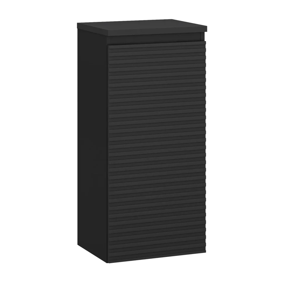 Szafka łazienkowa zamknięta 40 cm BRUNO Black