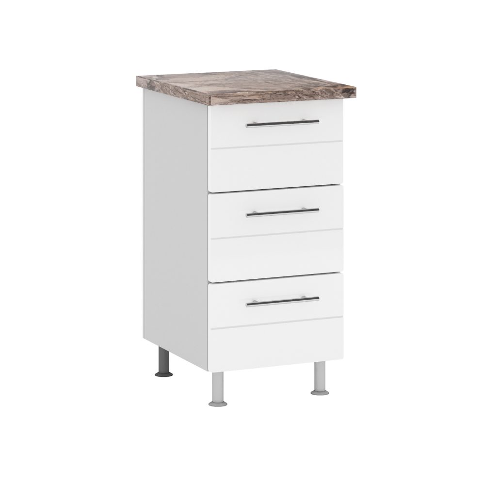 Szafka dolna 40 cm z 3 szufladami DARIA