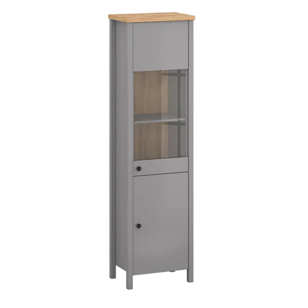 Witryna wysoka Melini Grey