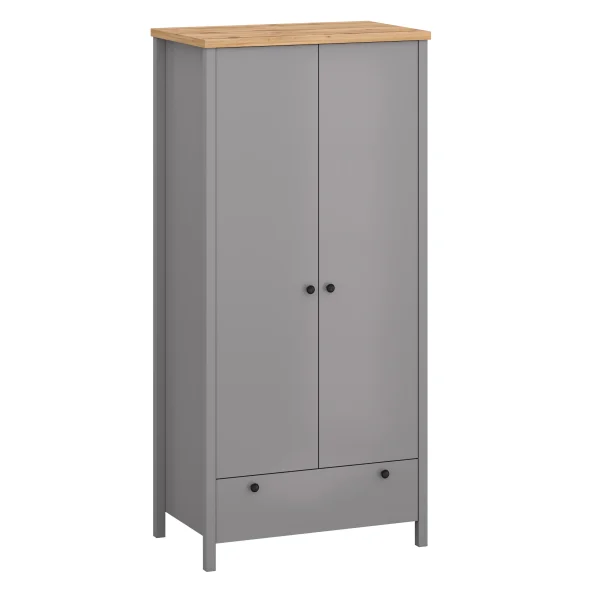 Szafa z szuflada Melini Grey