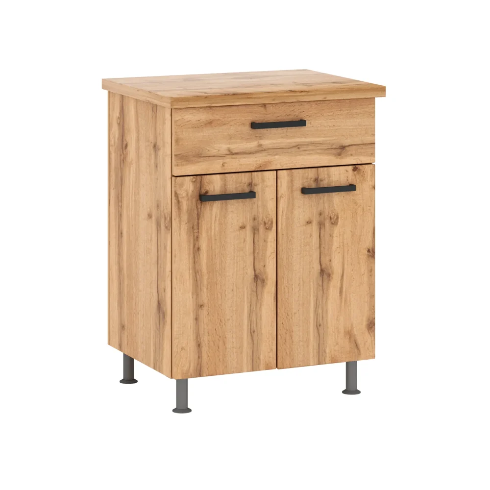 Szafka dolna 60 cm z 1 szufladą i 2 drzwiami SOFIA