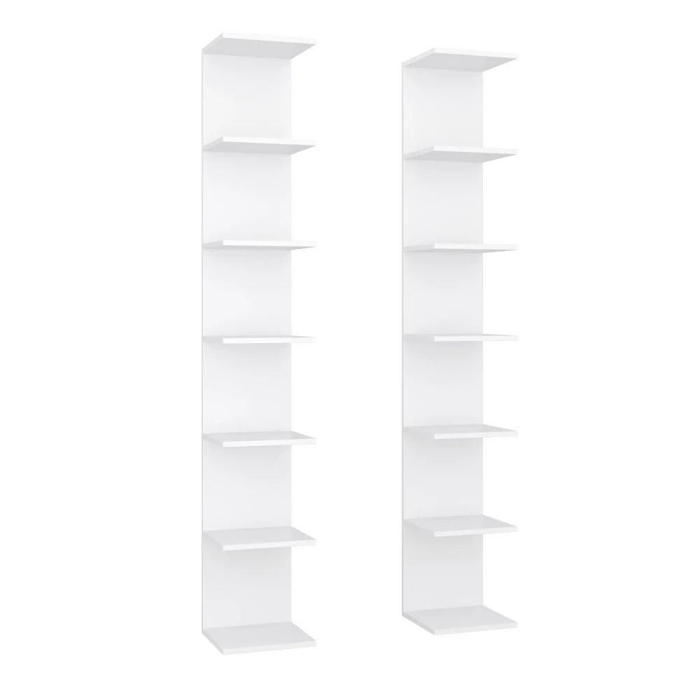 Zestaw podwójnych regałów Paolo Nymphaea Alba