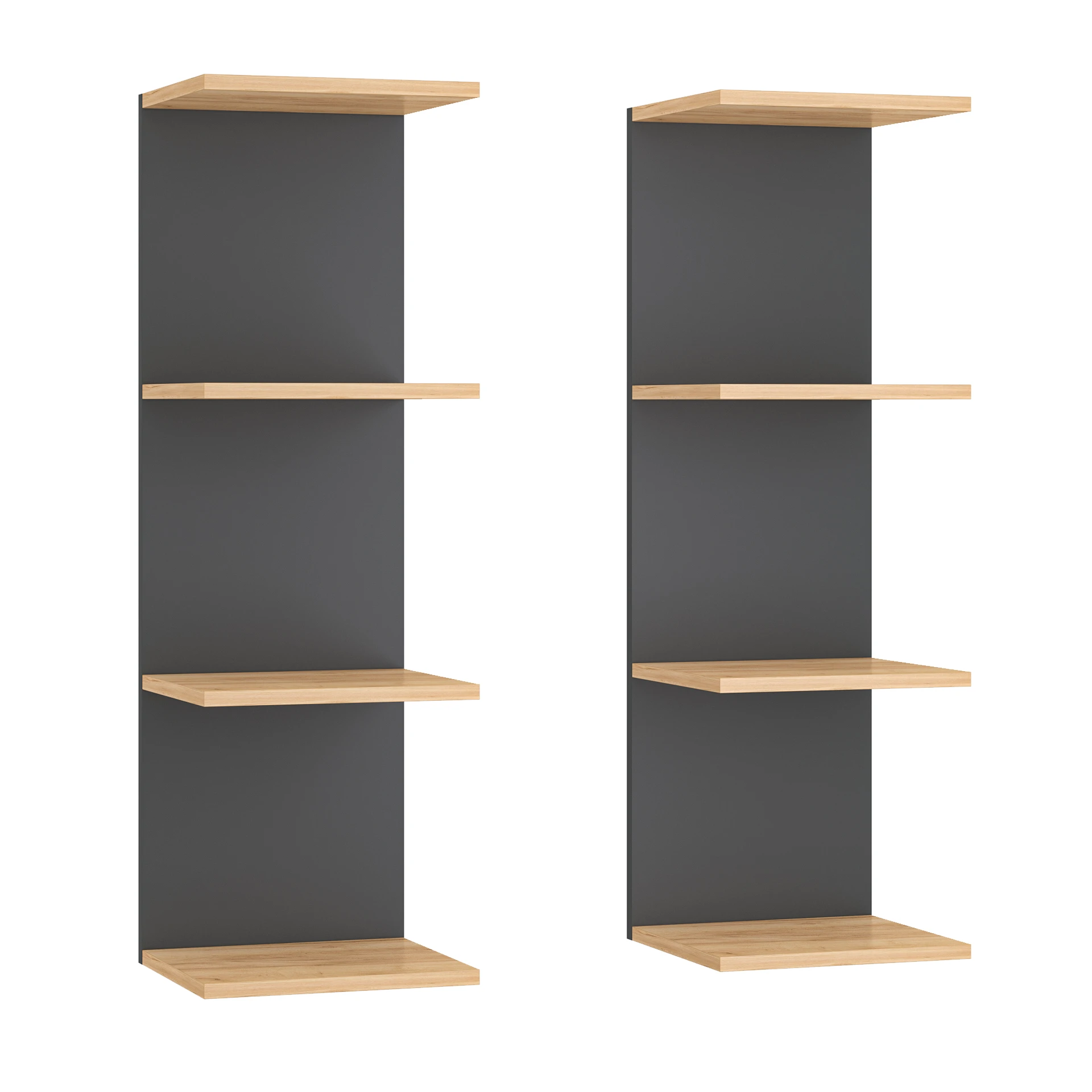 OSKAR 8529 Wandregal Paolo Mini 2erSet An-GKO