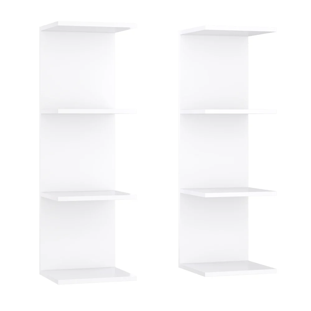 Zestaw podwójnych regałów mini Paolo Nymphaea Alba