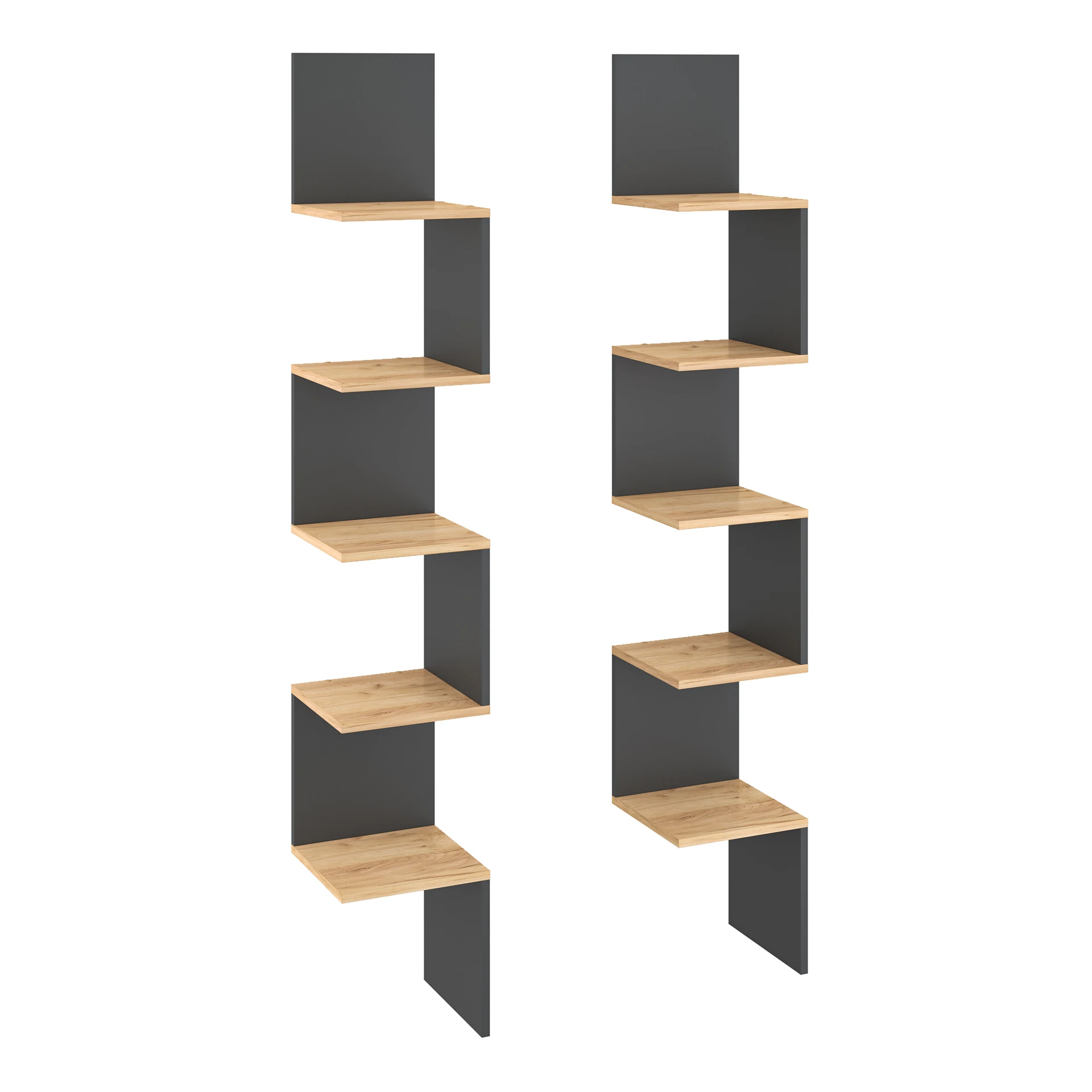 OSKAR 8535 Eckregal Paolo 2er Set Ant-GKO