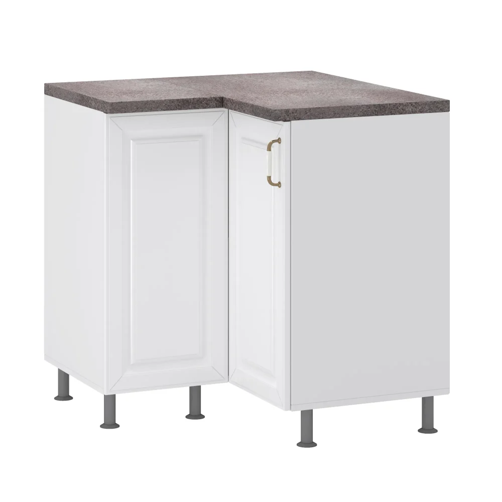 Szafka kuchenna narożna Patrizia z 2 drzwiami 90x90