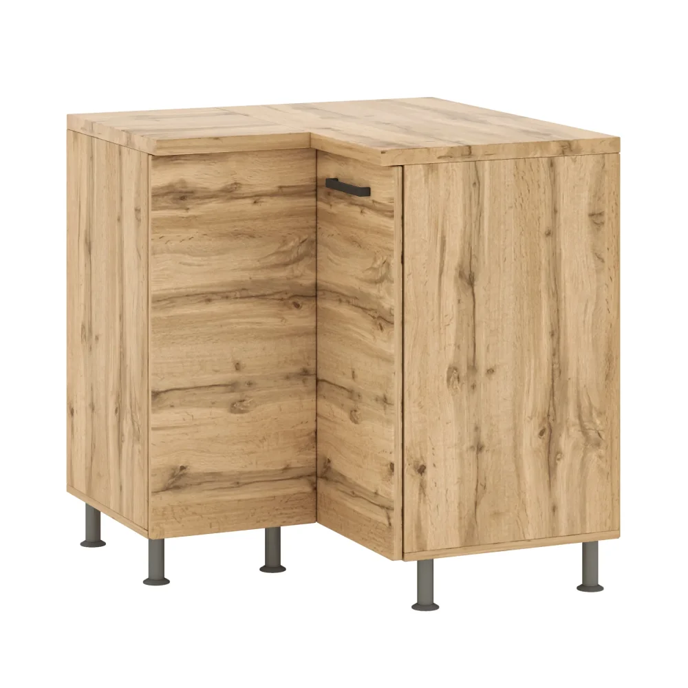 Szafka kuchenna narożna Sofia z 2 drzwiami 90x90