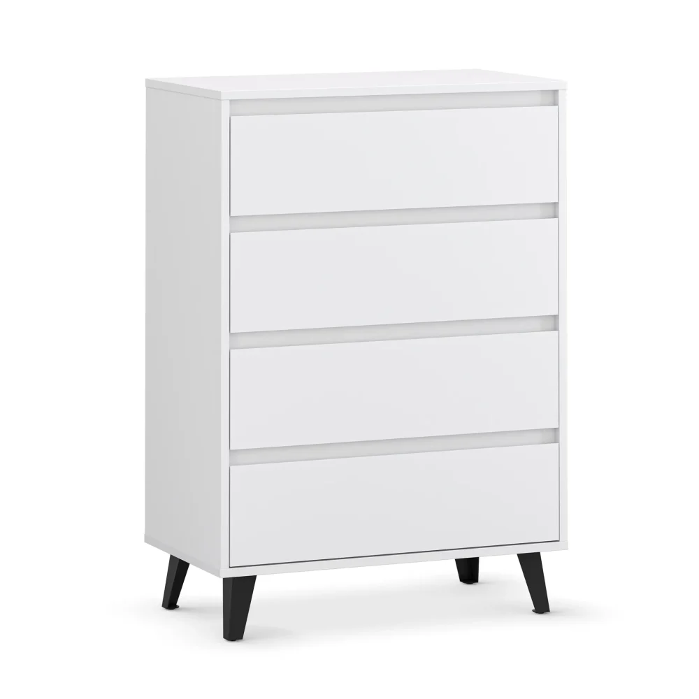 Komoda z czterema szufladami Borg Nymphaea alba