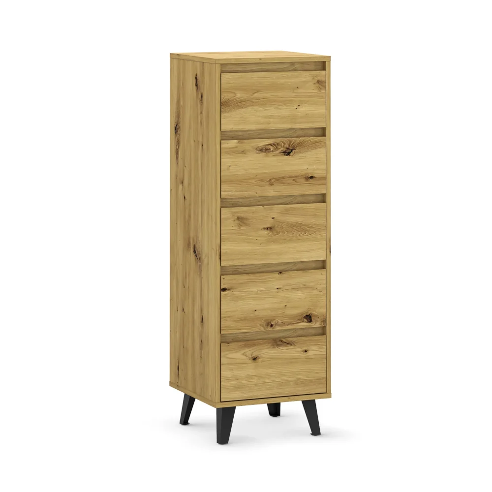 Komoda wysoka Borg Artisan Oak