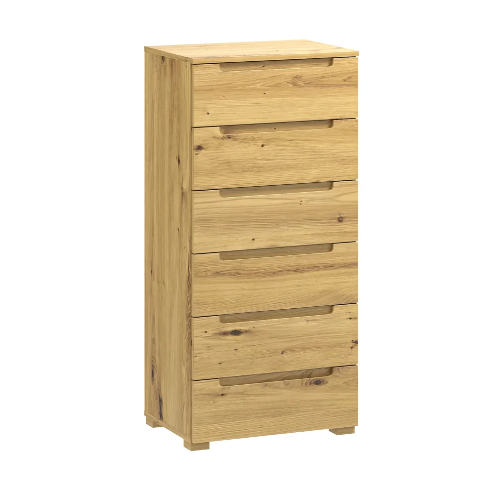 Komoda wysoka Hill w kolorze Artizan Oak