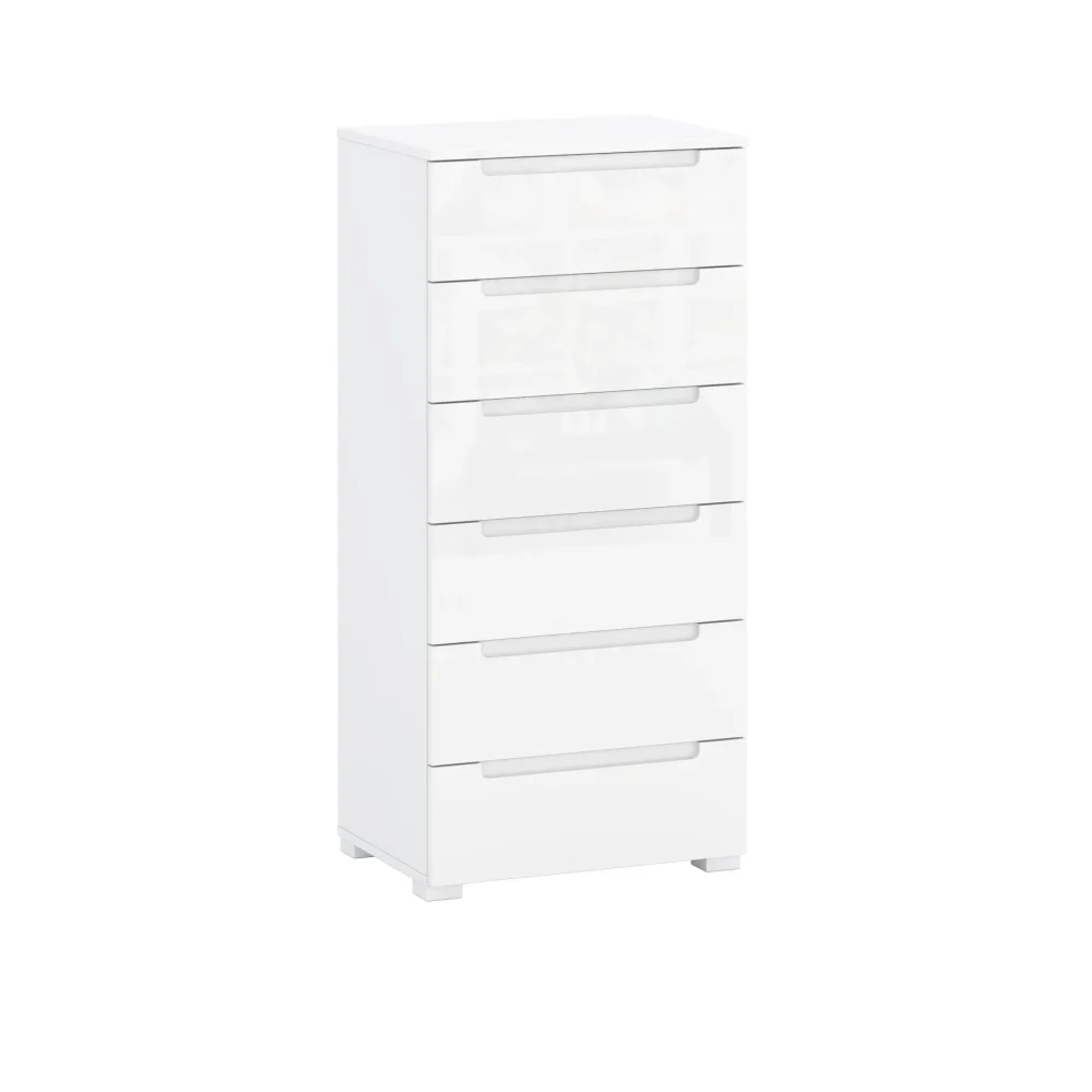 Komoda wysoka Hill w kolorze Nymphaea Alba