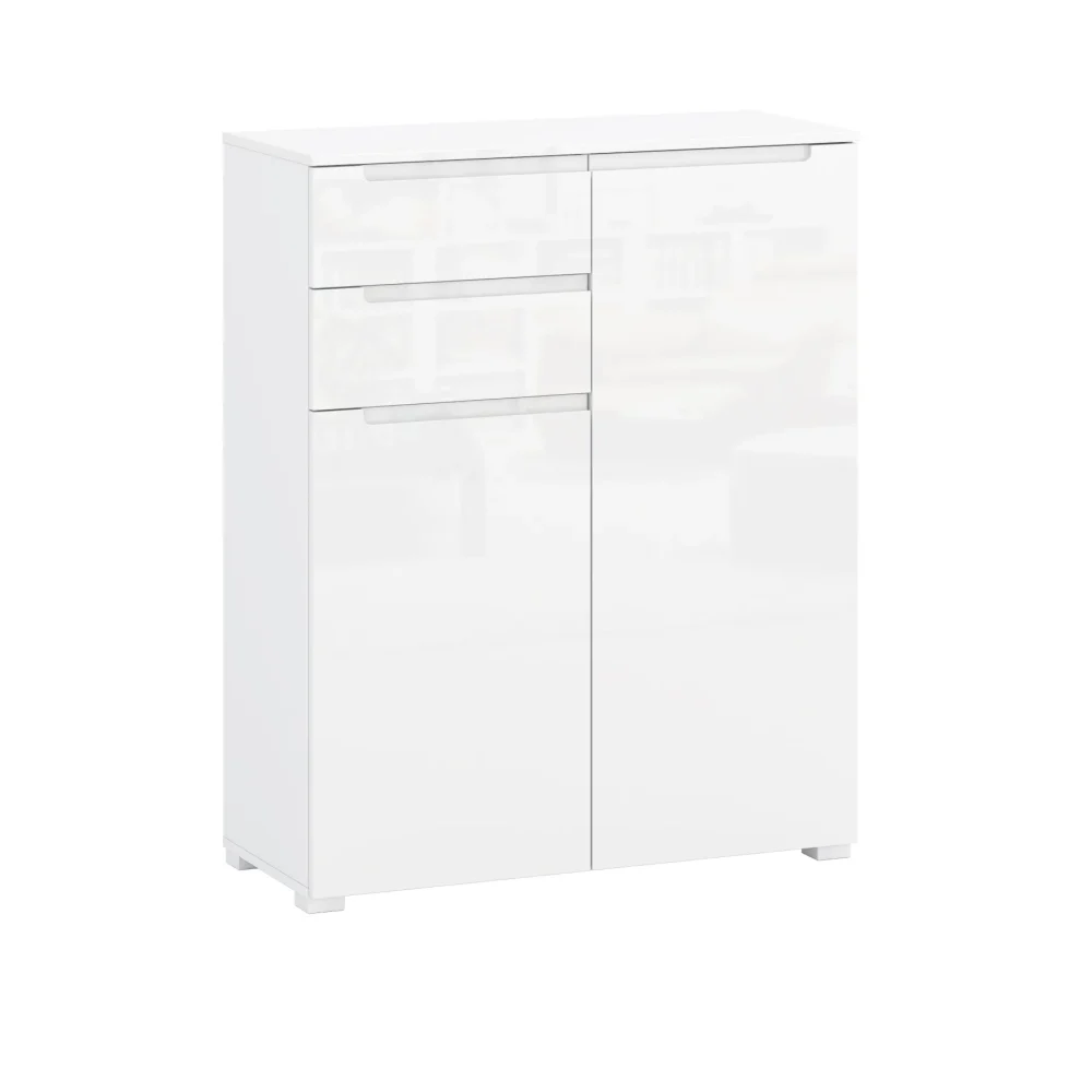 Szafka wysoka Hill w kolorze Nymphaea Alba