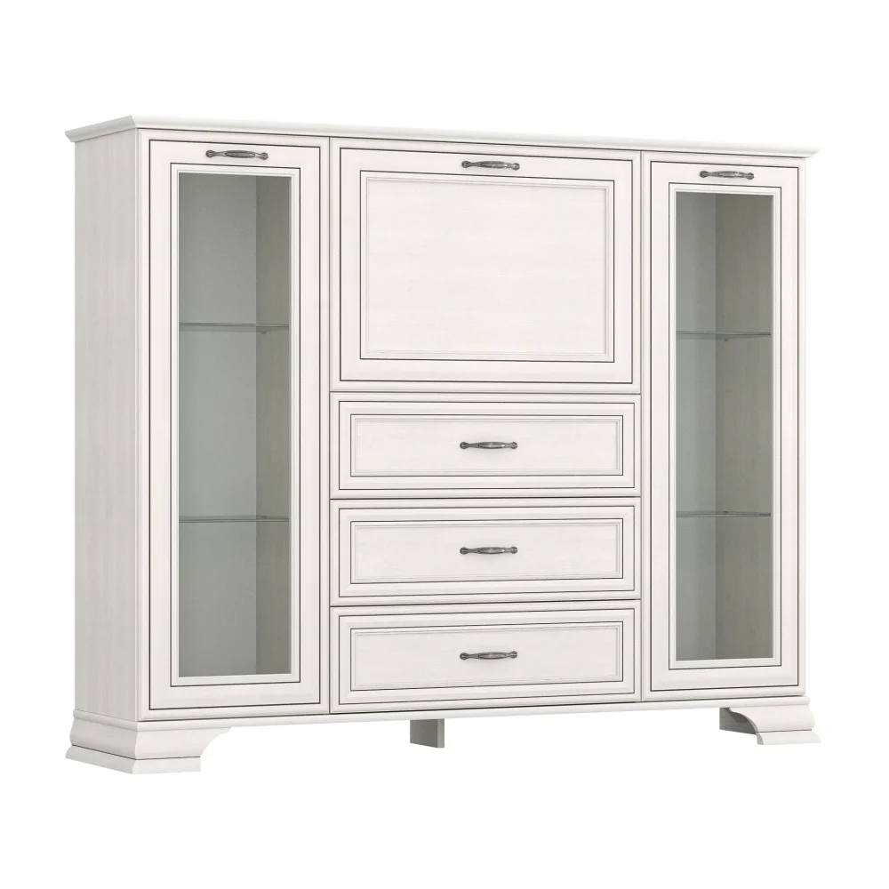 Witryna niska z szufladami Tiffany